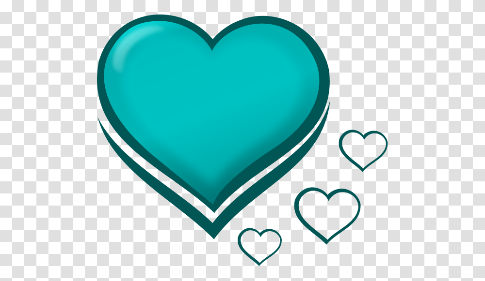 Teal Heart Cliparts, Balloon, Cushion, Pillow Transparent Png