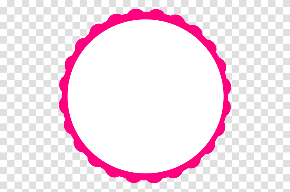 Teal Scallop Circle Frame Clip Art, Oval, Balloon Transparent Png