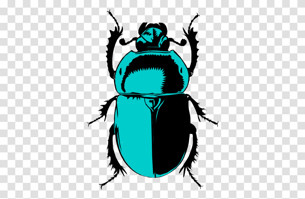 Teal Scarab Clip Art, Invertebrate, Animal, Dung Beetle, Insect Transparent Png