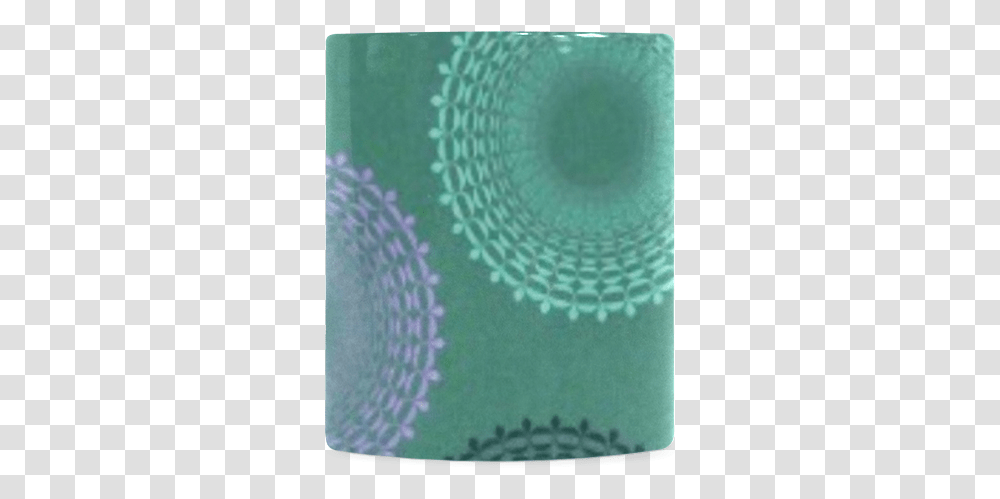 Teal Sea Foam Green Lace Doily White Mug Wool, Home Decor, Rug, Pattern Transparent Png