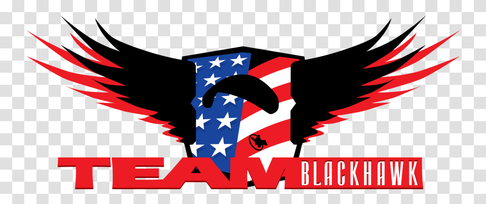 Team Blackhawk Paramotors Usa Inc Logo Blackhawk Logo, Flag, American Flag Transparent Png