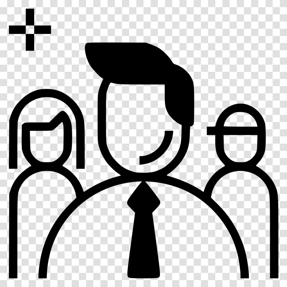 Team Business People Smile, Stencil, Logo, Trademark Transparent Png