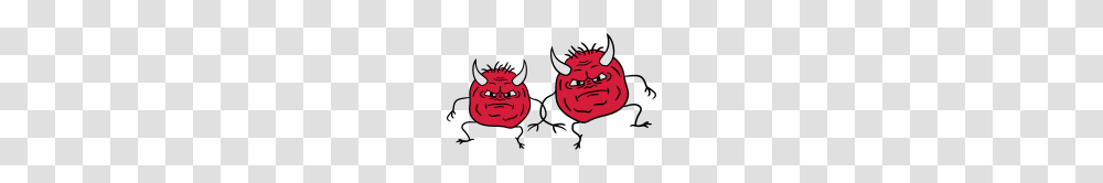 Team Child Angry Papa Young Devil Satan Demon Horn, Label, Sticker Transparent Png
