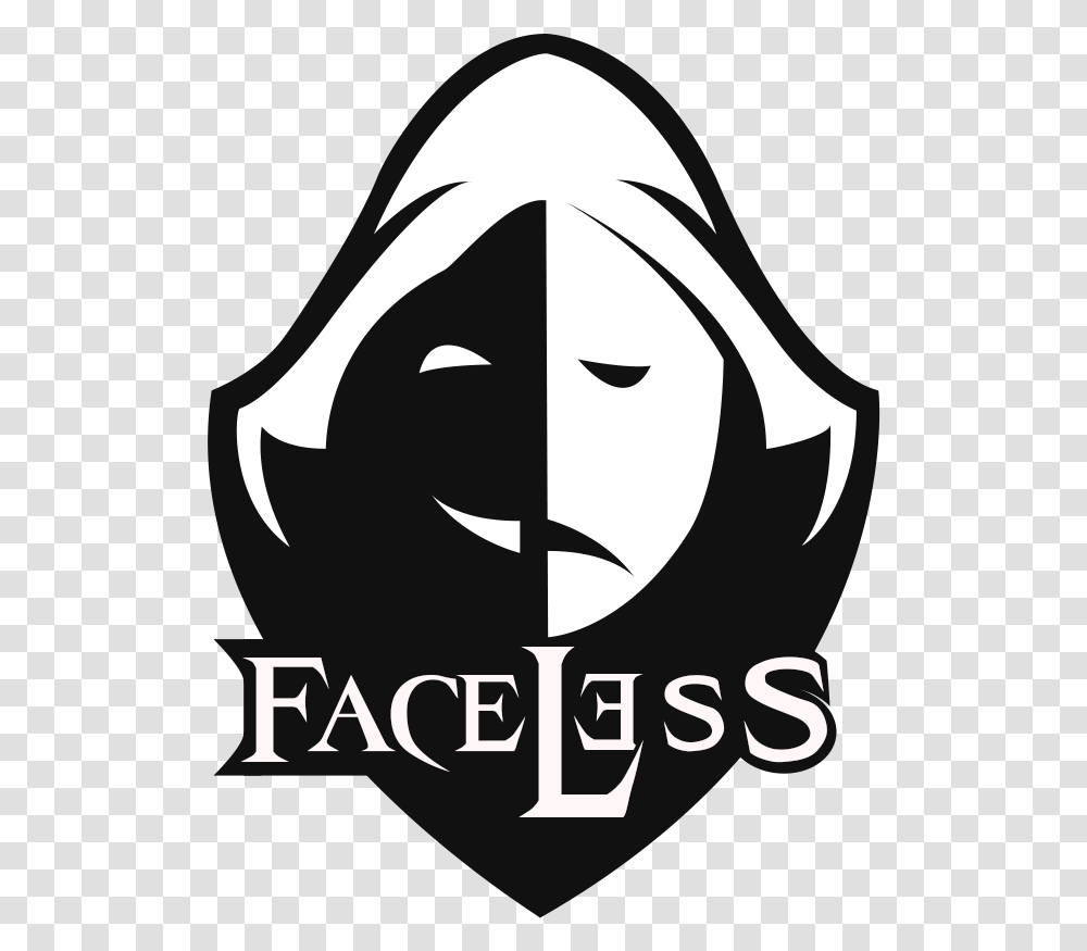 Team Faceless Dota, Stencil, Batman Logo, Pillow Transparent Png