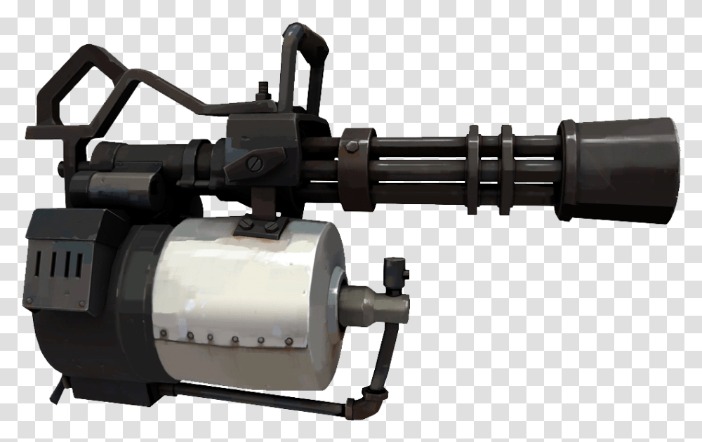 Team Fortress 2 Machine Gun, Weapon, Weaponry, Rotor, Coil Transparent Png