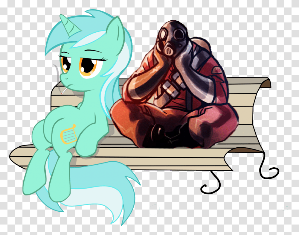 Team Fortress 2 Pyro Colossus Mammal Fictional Character My Little Pony Good Job, Person, Comics, Book Transparent Png