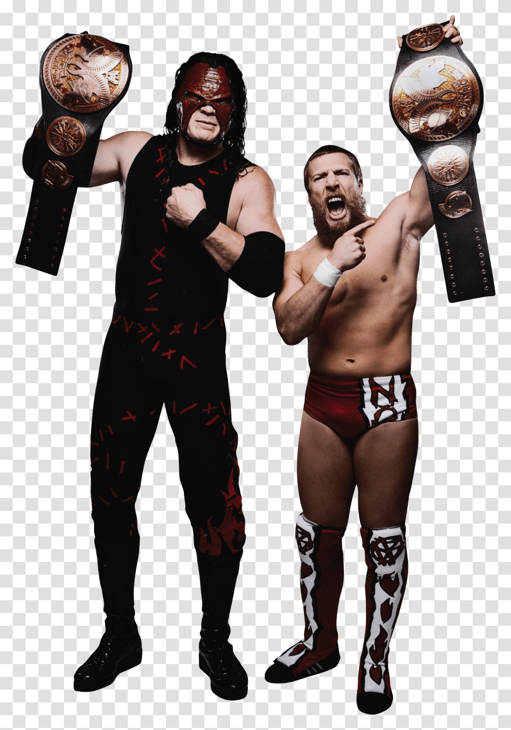 Team Hell No Pro Wrestling Fandom Powered, Costume, Person, Sport Transparent Png