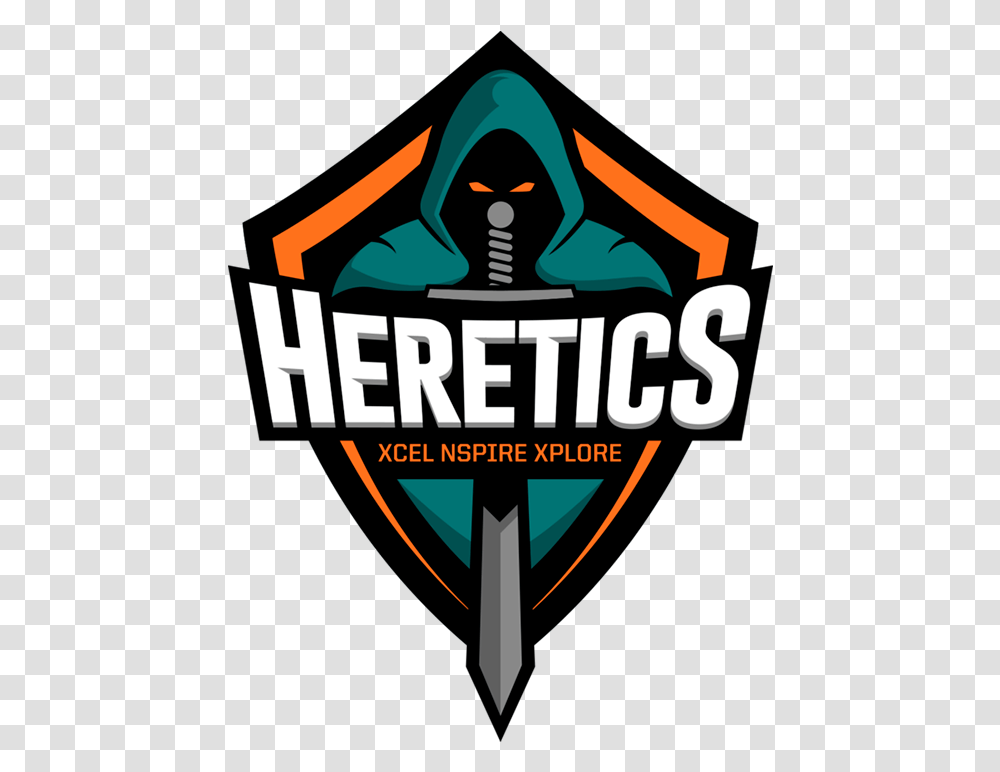 Team Heretics, Poster, Advertisement, Apparel Transparent Png