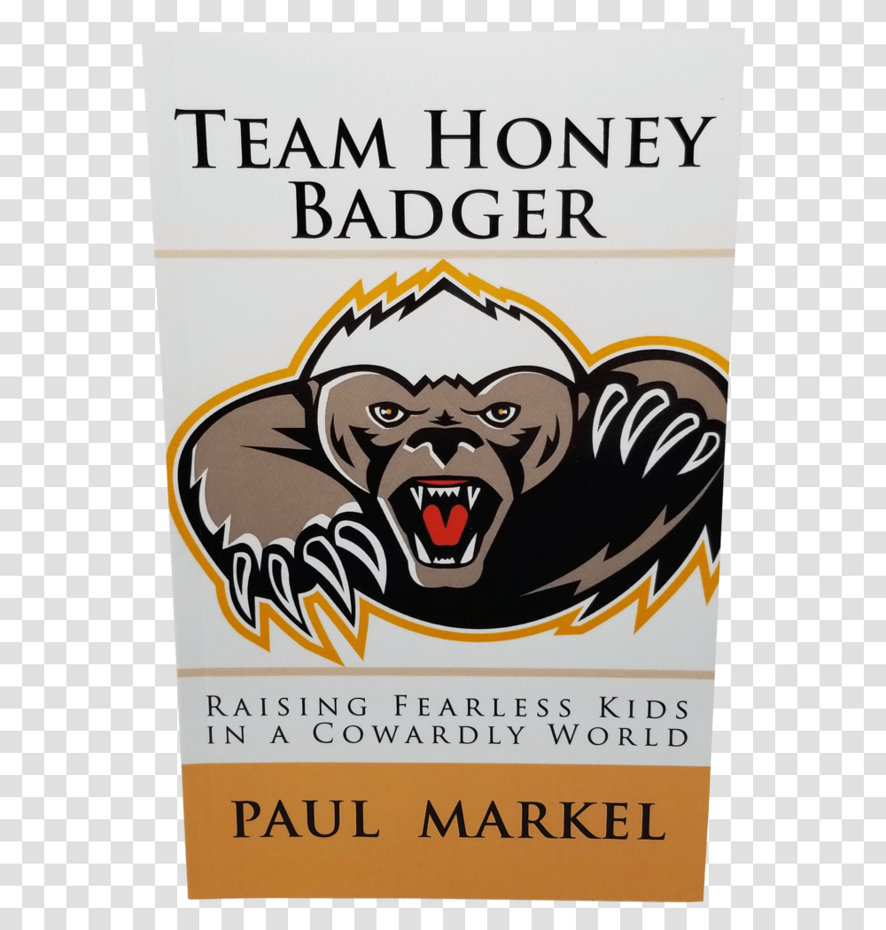 Team Honey Badger Honey Badger Clip Art Free, Poster, Advertisement, Flyer, Paper Transparent Png