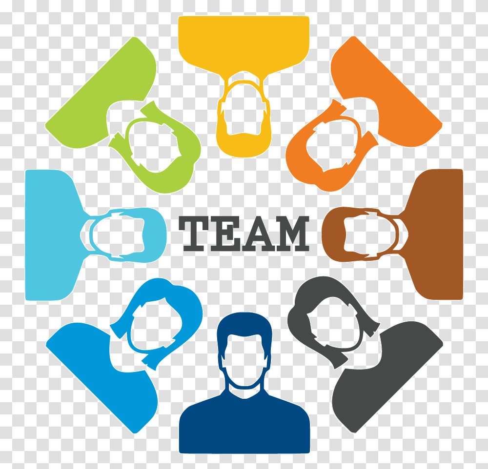 Team Icon, Crowd, Audience, Hand Transparent Png