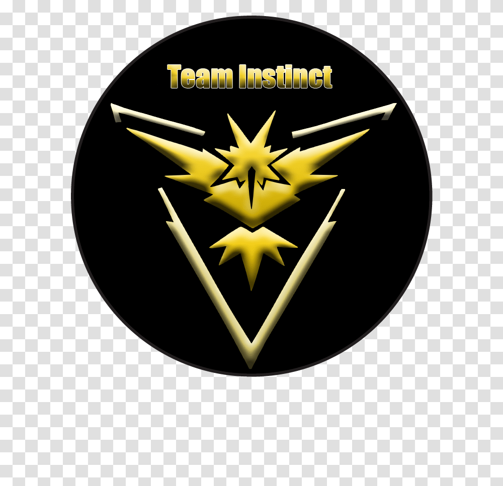Team Instinct 2 Yellow Team Pokemon Go, Star Symbol, Cross Transparent Png