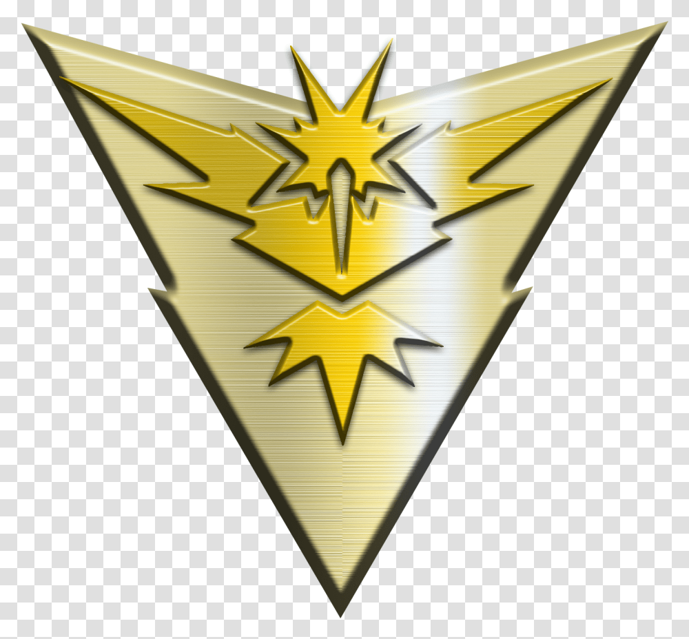 Team Instinct Badge Emblem, Star Symbol, Logo, Trademark Transparent Png