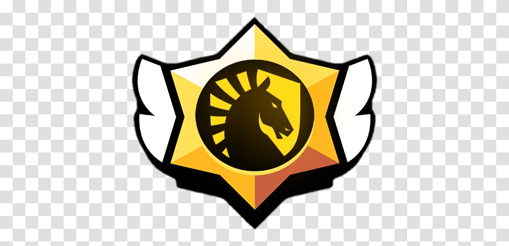 Team Liquid Brawl Stars Brawl Stars Logo, Symbol, Star Symbol, Gold, Badge Transparent Png