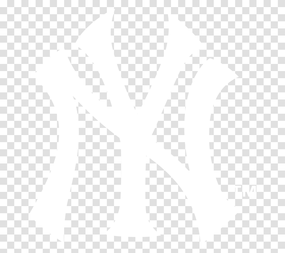 Team Logo Logo New York Yankees, Stencil Transparent Png