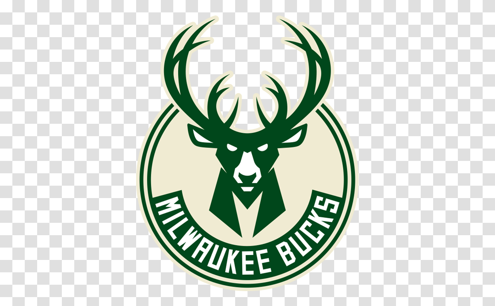 Team Logo Milwaukee Bucks Logo Large, Trademark, Emblem, Plant Transparent Png