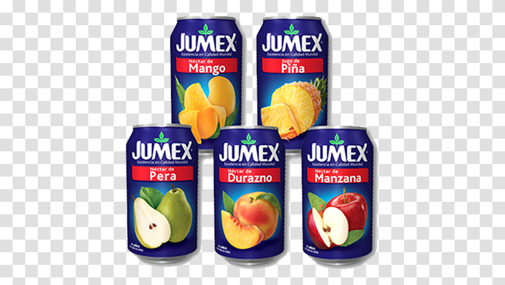 Team Member Jugo Jumex De Lata, Plant, Food, Fruit, Tin Transparent Png
