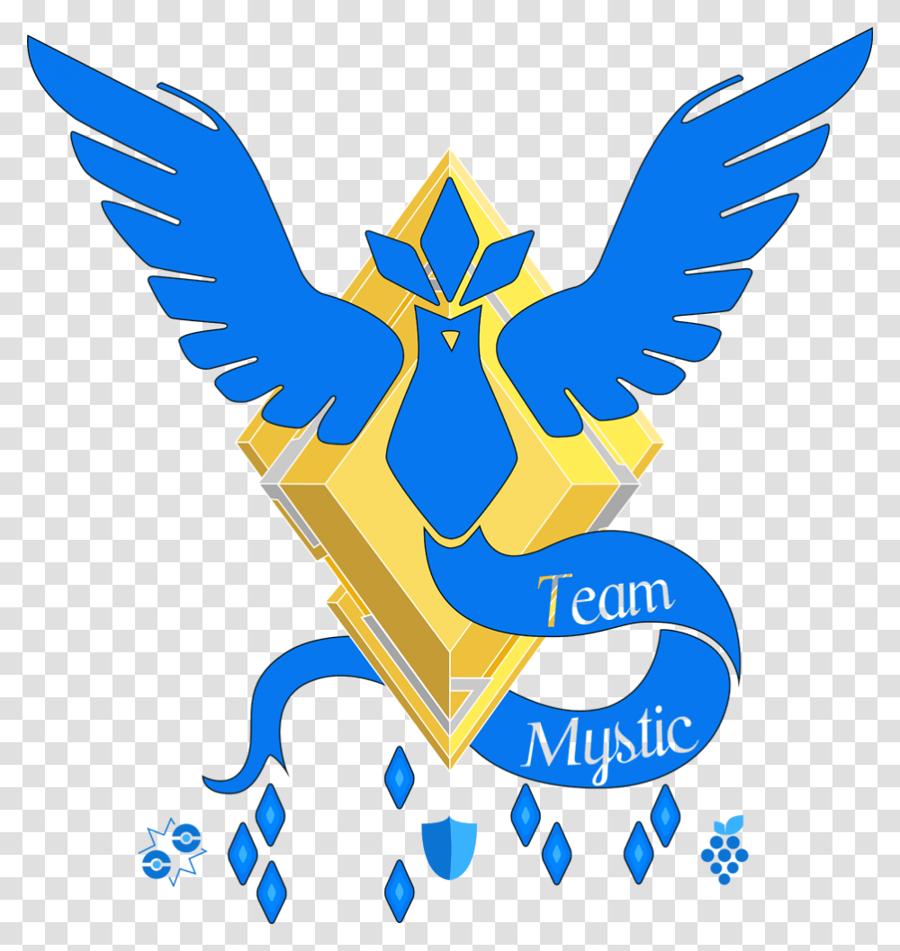 Team Mystic Design Team Pokemon Go, Animal Transparent Png