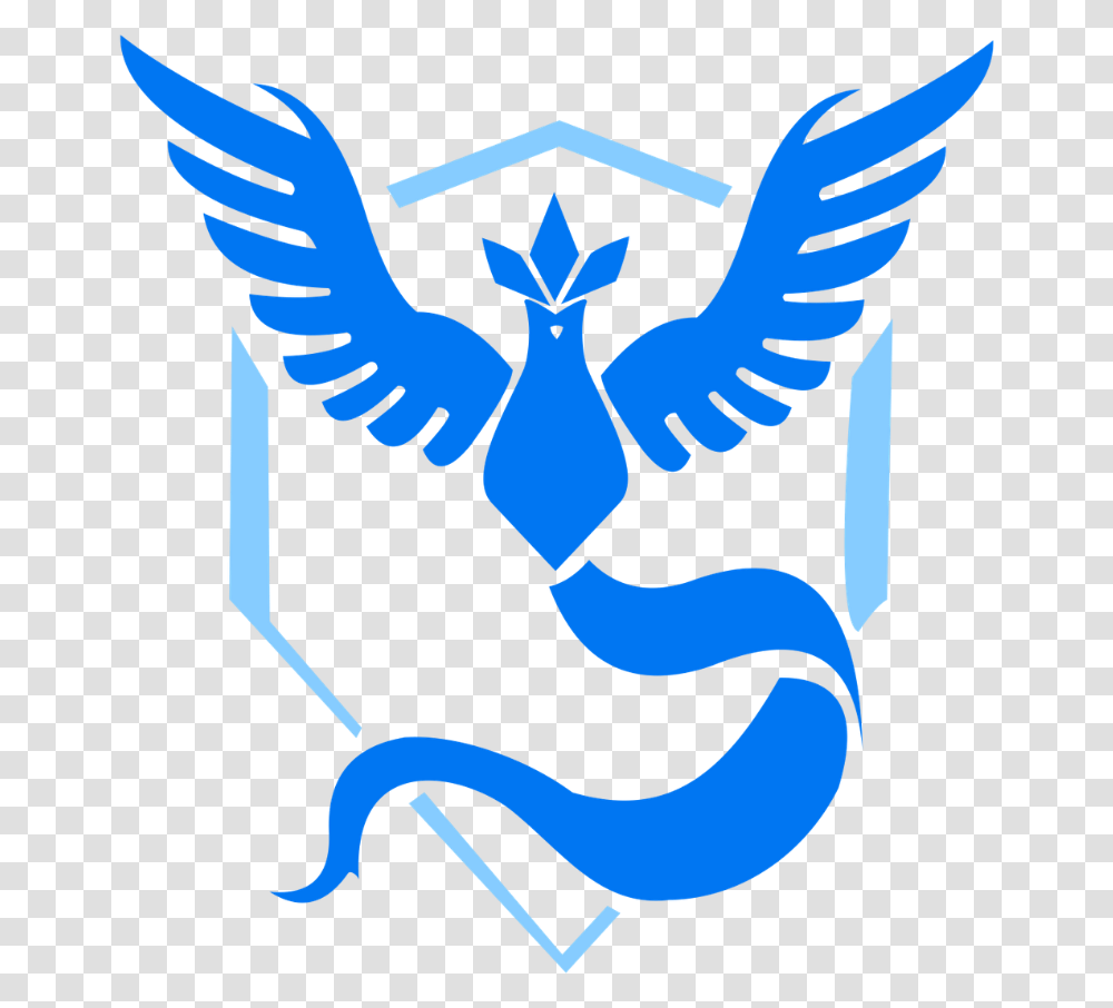 Team Mystic Pokemon Go Logo, Jay, Bird, Animal, Blue Jay Transparent Png