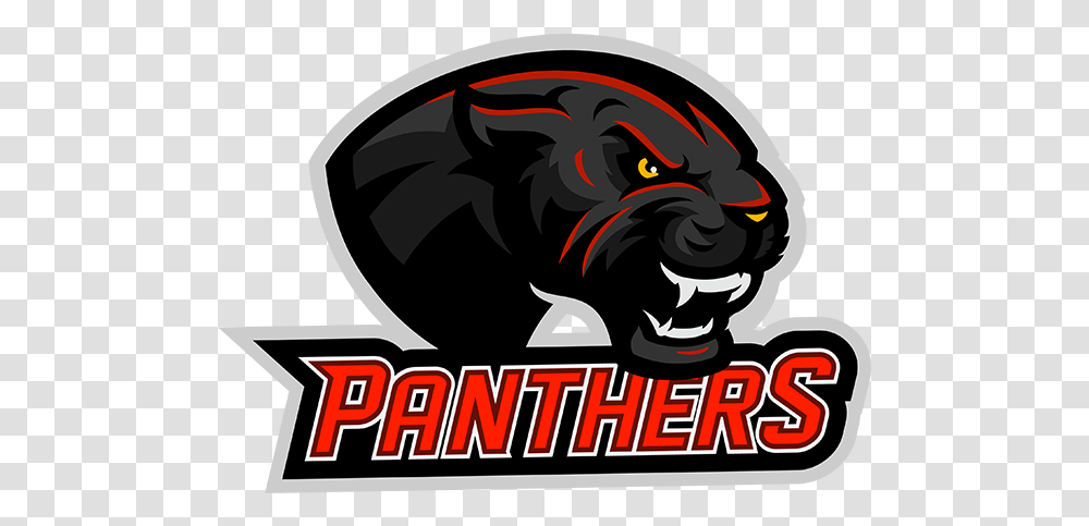 Team Panthers Logo, Poster, Advertisement, Monitor, Screen Transparent Png