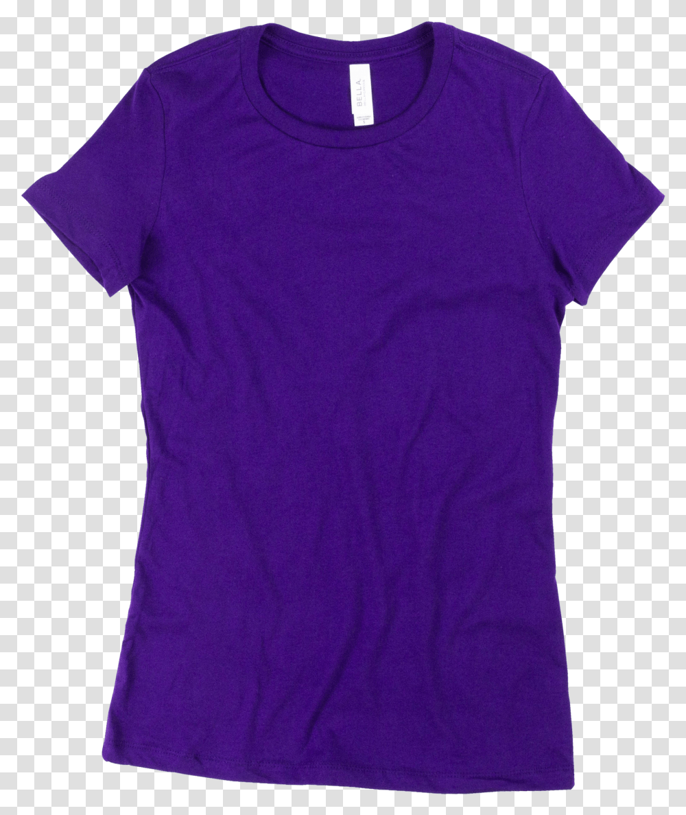 Team Purple Bella Purple T Shirts Croptop For Tenagers, Apparel, T-Shirt, Sleeve Transparent Png
