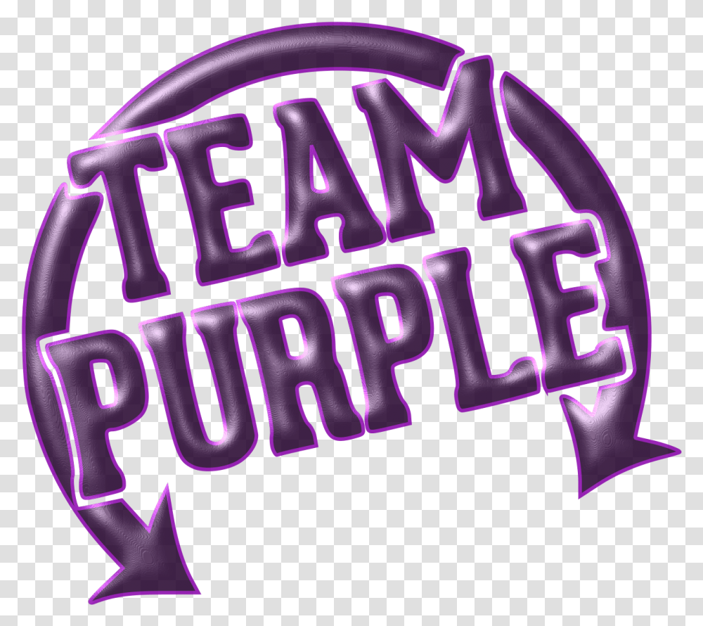 Team Purple Logo Team Purple, Neon, Light, Dynamite Transparent Png