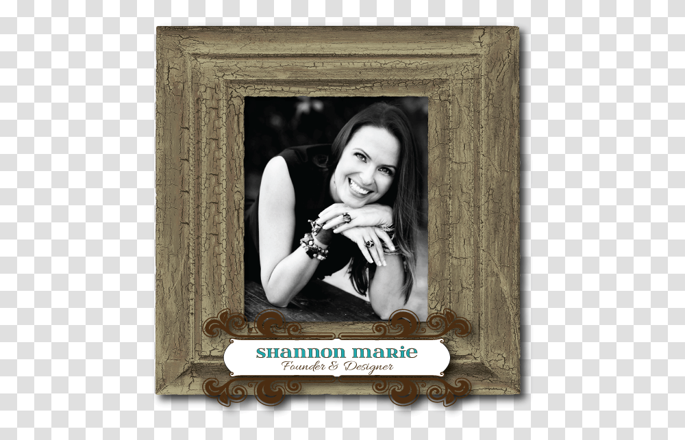 Team Rc Shannon Framed3 Picture Frame, Person, Painting, Advertisement, Female Transparent Png