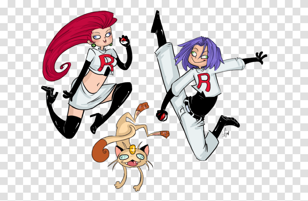 Team Rocket, Comics, Book, Manga, Person Transparent Png