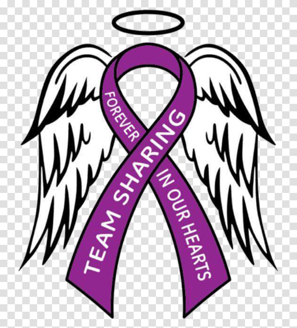 Team Sharing Grief Support For Parents Who Have Lost Breast Cancer Ribbon With Wings Clipart, Flyer, Poster, Paper Transparent Png
