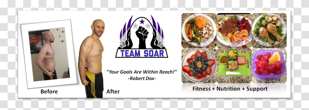 Team Soar Fitness Bodybuildingrev, Person, Lunch, Meal, Food Transparent Png