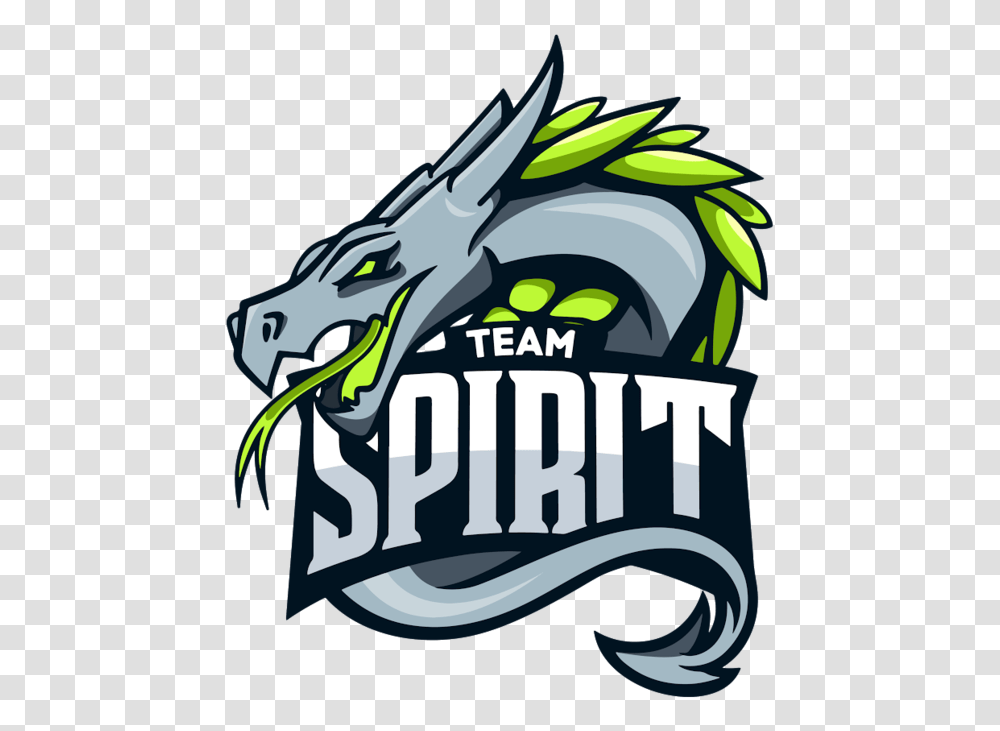 Team Spirit, Dragon, Logo Transparent Png