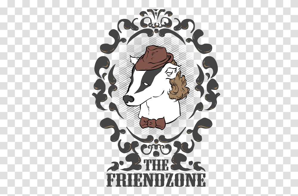 Team The Friend Zone Illustration, Poster, Label, Text, Head Transparent Png