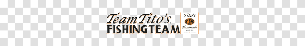 Team Titos Handmade Vodka Fishing Team, Label, Word, Alphabet Transparent Png
