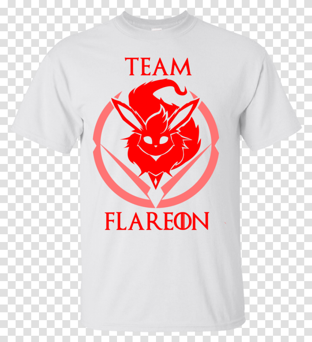 Team Valor Flareon Teehoodies Eevee, Apparel, T-Shirt, Hand Transparent Png