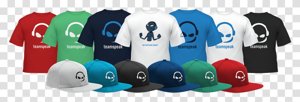Teamspeak Download Baseball Cap, Apparel, Hat, Person Transparent Png