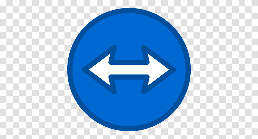 Teamviewer Icon Logo Teamviewer Vector, Symbol, Recycling Symbol, Sign Transparent Png