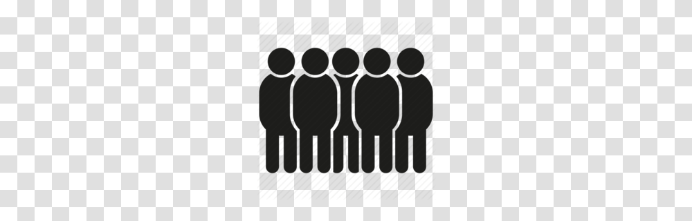 Teamwork Clipart, Person, Crowd, Silhouette Transparent Png