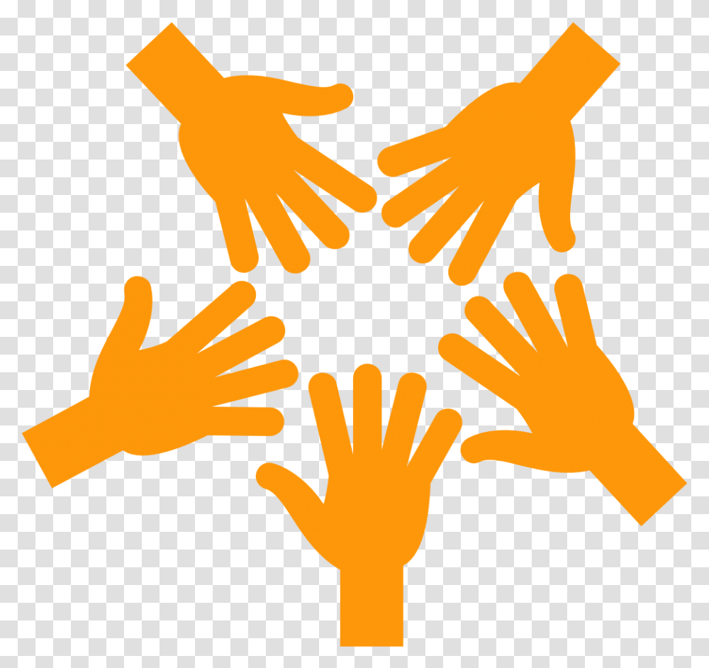 Teamwork Icon White, Hand, Wrist, Handshake, Holding Hands Transparent Png