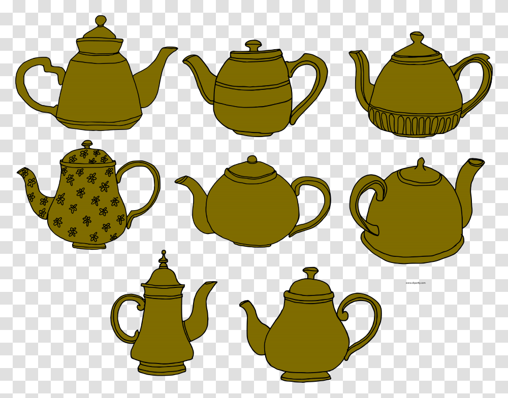 Teapot Basic Clipart Teapot, Pottery Transparent Png