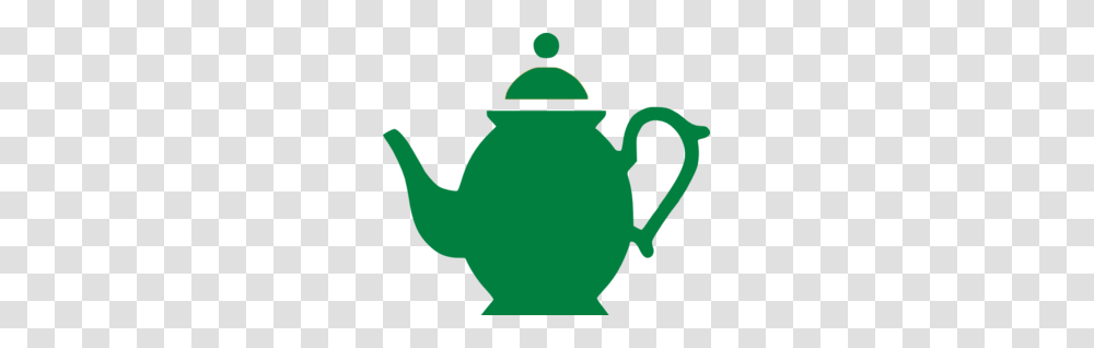 Teapot Clipart Green, Pottery, Silhouette Transparent Png