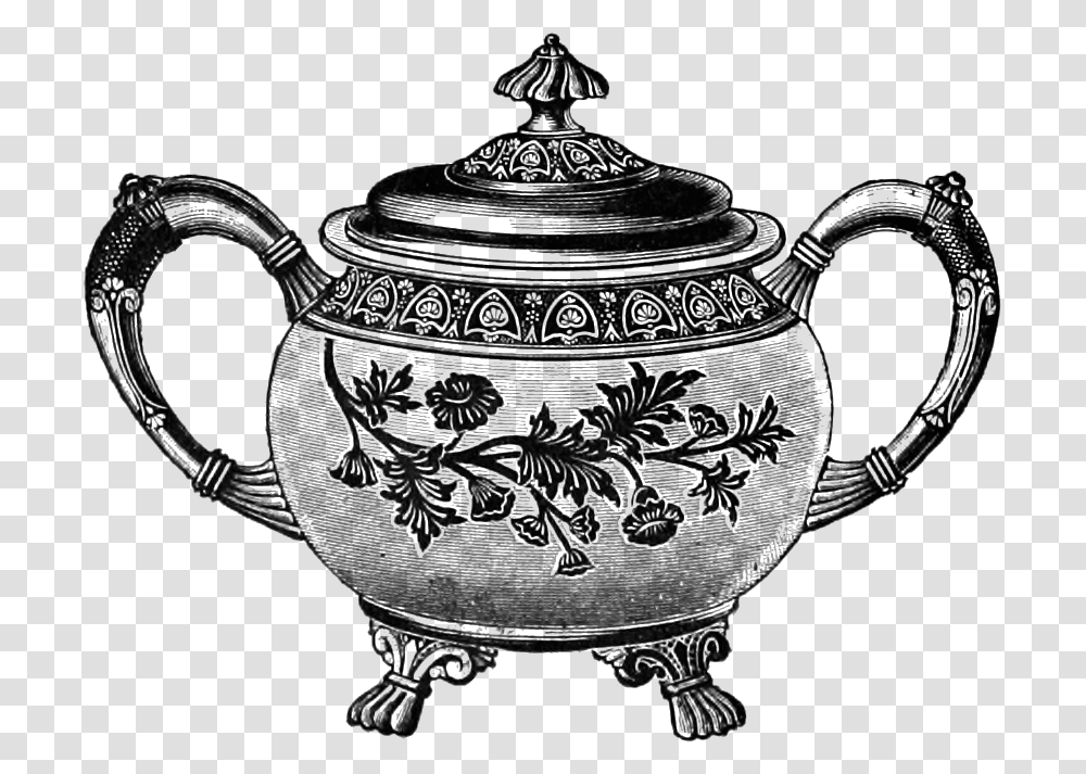 Teapot Clipart Vintage Teapot, Logo, Trademark Transparent Png
