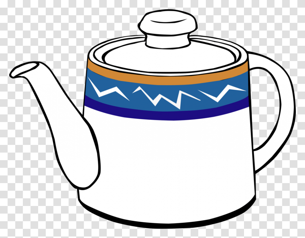 Teapot Kettle Drawing Download, Tin, Can, Pottery, Jar Transparent Png