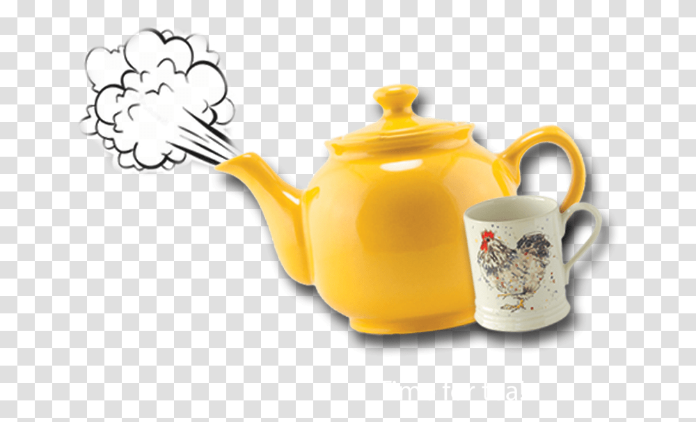 Teapot, Pottery, Cup Transparent Png