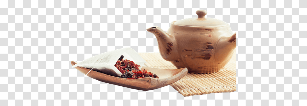 Teapot, Pottery, Plant, Cutlery, Spoon Transparent Png
