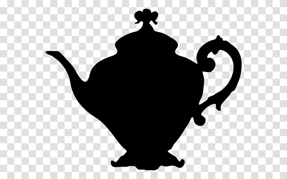 Teapot Silhouette Clipart, Gray, World Of Warcraft Transparent Png