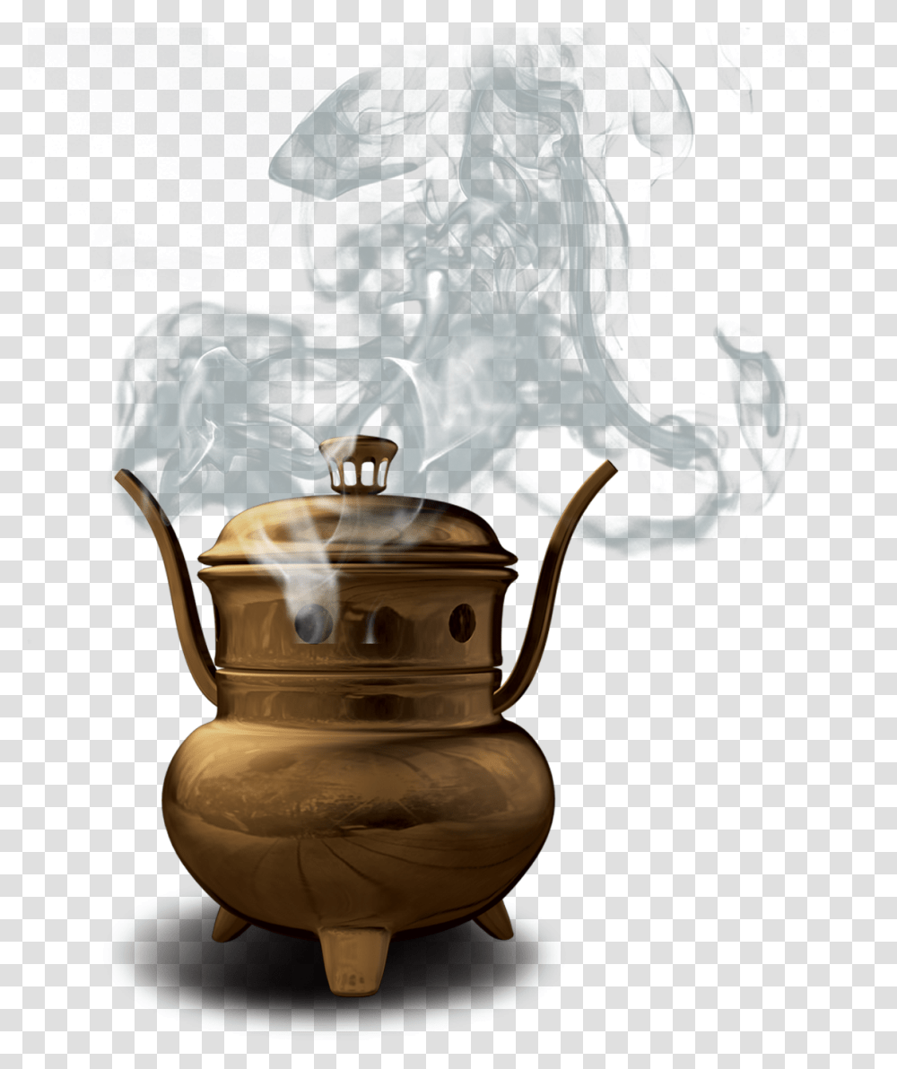 Teapot Smoke, Incense Transparent Png