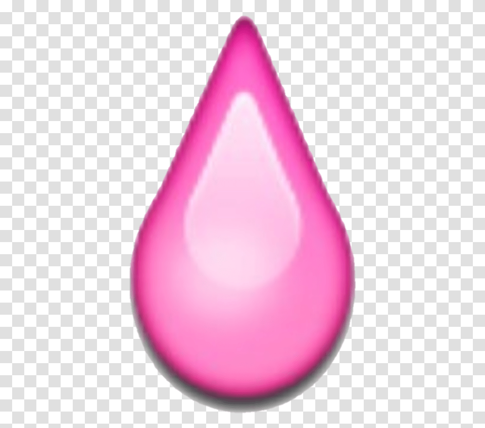 Tear Drop Clipart Teardrop Pink, Droplet, Balloon, Plant, Glass Transparent Png
