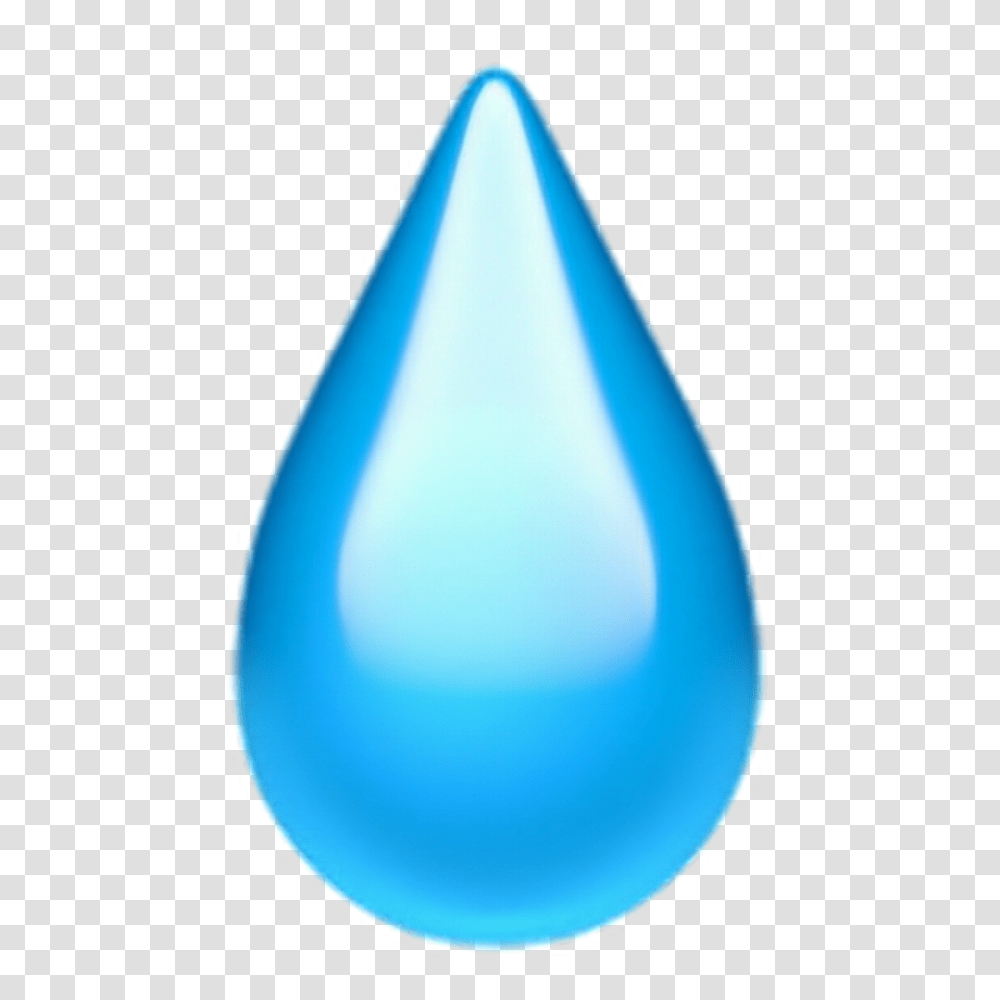 Tear Emoji Picture Water Drop Emoji, Droplet, Moon, Outer Space, Night Transparent Png