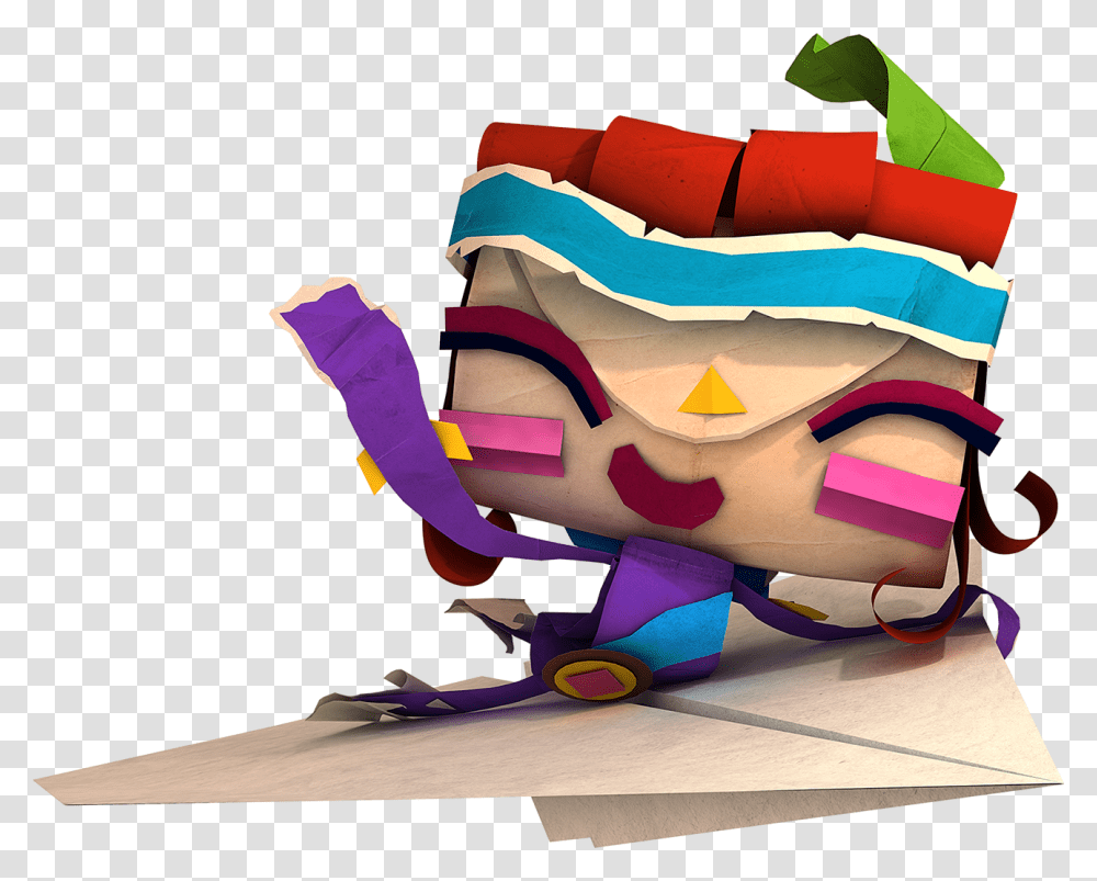 Tearaway Unfolded Launching On Ps4 Tearaway Unfolded, Toy, Inflatable Transparent Png