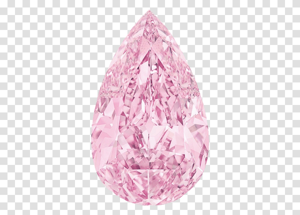Teardrop Gem Gemstone Jewel Pinkice Drip Drop Hd Images Pink Diamonds, Jewelry, Accessories, Accessory, Crystal Transparent Png