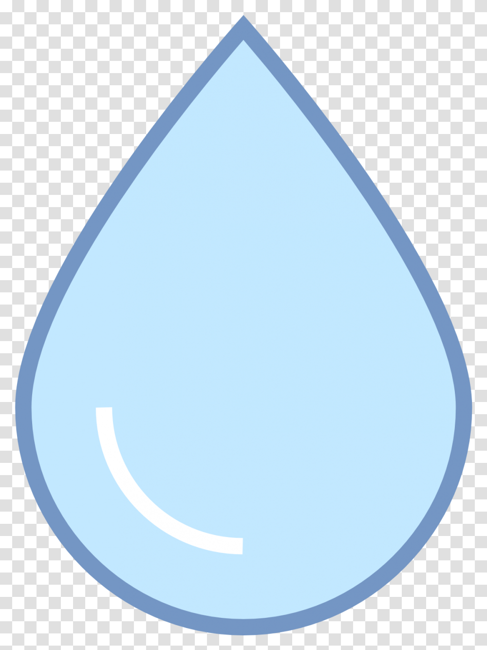 Teardrop Icon On Android, Droplet, Triangle Transparent Png